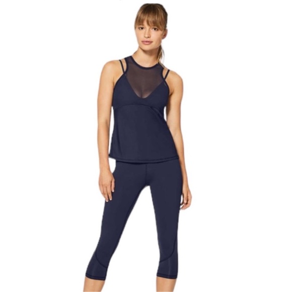 Lululemon Yoga NWT Fresh in the Mesh training workout gym tank top size 4 - Picture 3 of 15